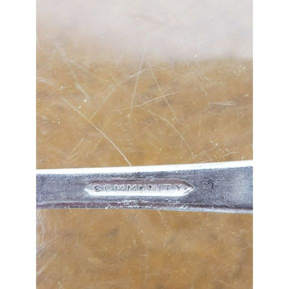 Oneida Silverplate CORONATION Youth / Dessert Fork‎ COMMUNITY - Picture 3 of 8